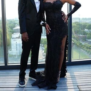 Black Diamond Prom Dress